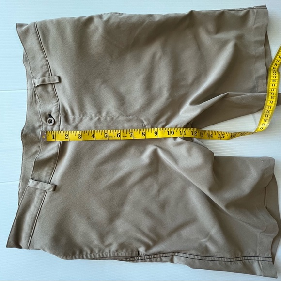 Ping SensorCool Flat Front Golf Shorts Tan Size 34 Waist - Picture 7 of 9